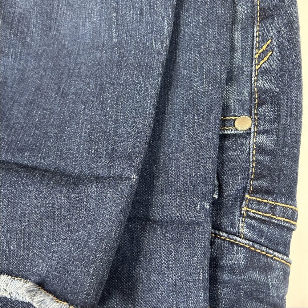 Torrid Women’s Jeans Plus Size 18 Boyfriend Dark Wash Distressing #2512 - Picture 4 of 16